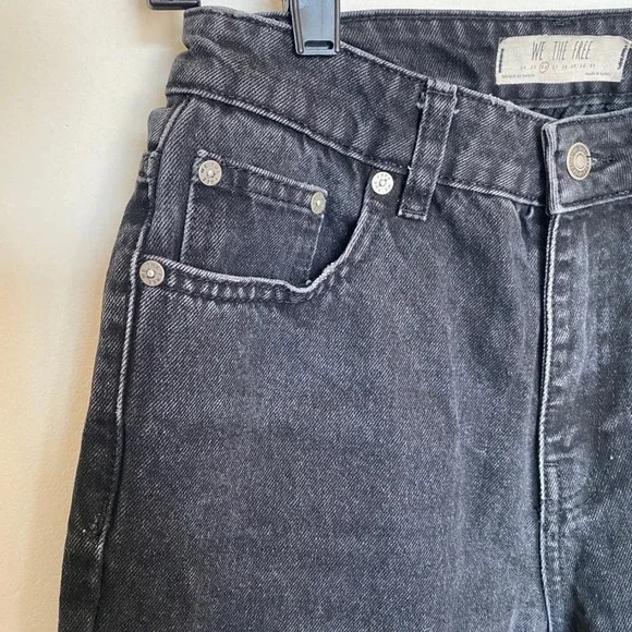We the Free Free People Denim black Jeans - size 26 - Picture 3 of 6